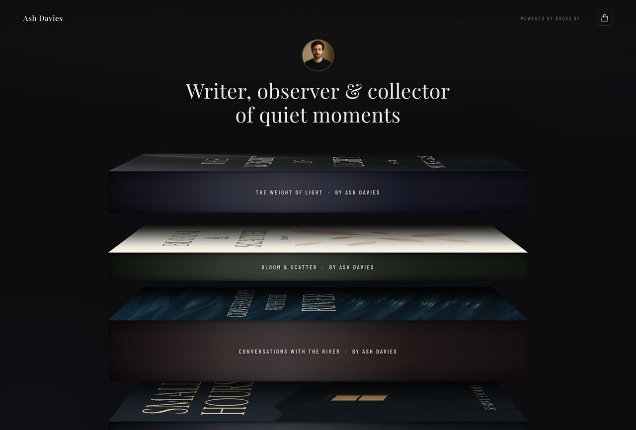 Bookshelf storefront theme preview