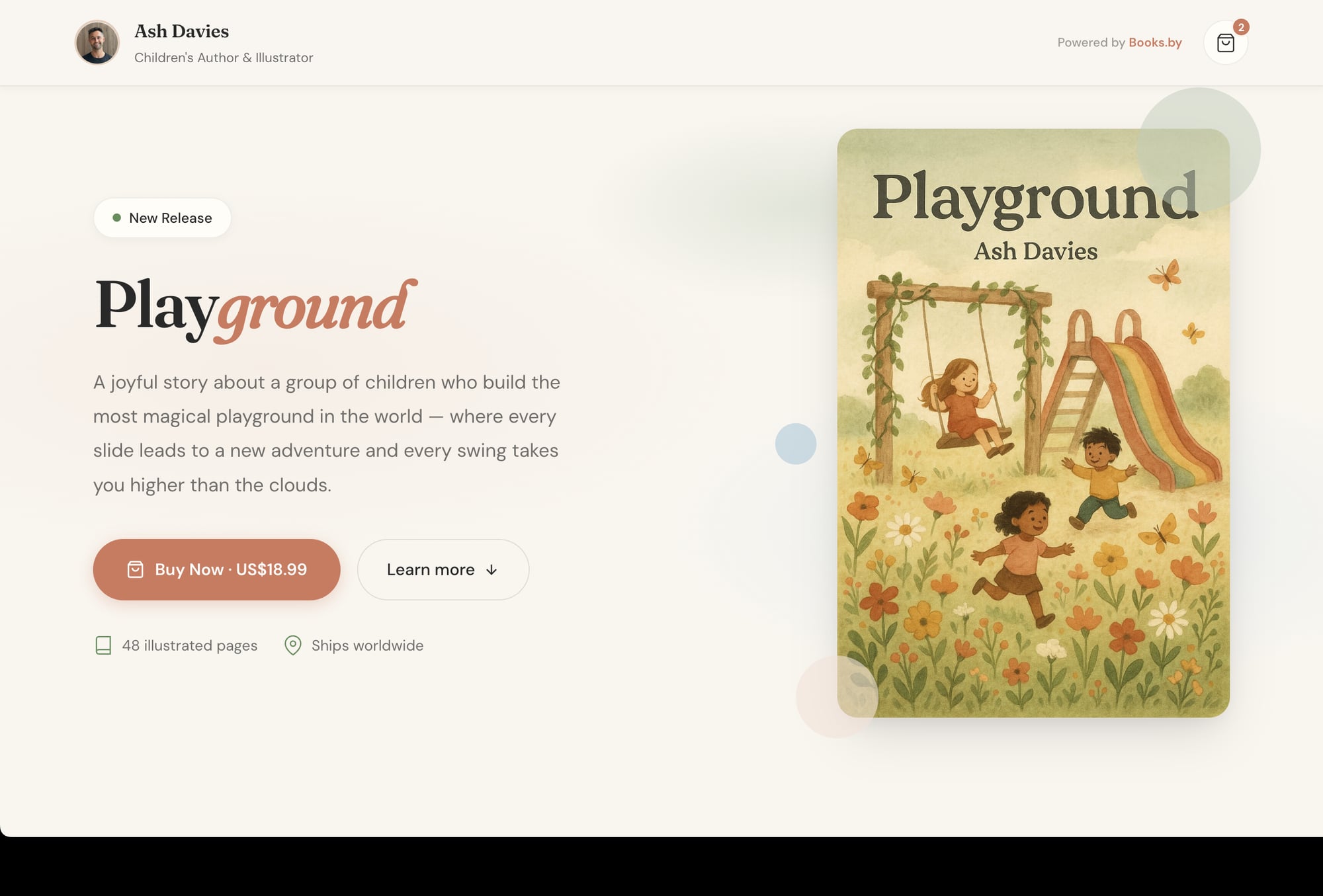 Playground storefront theme preview
