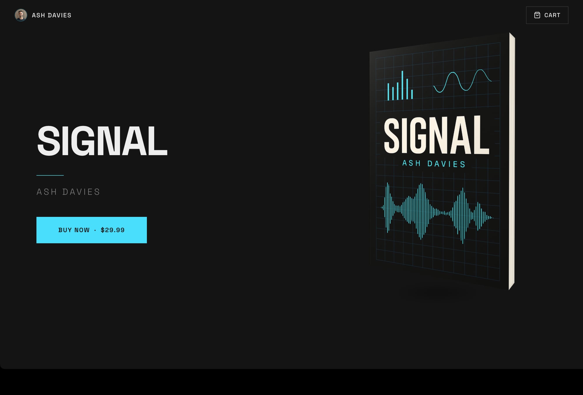 Signal storefront theme preview